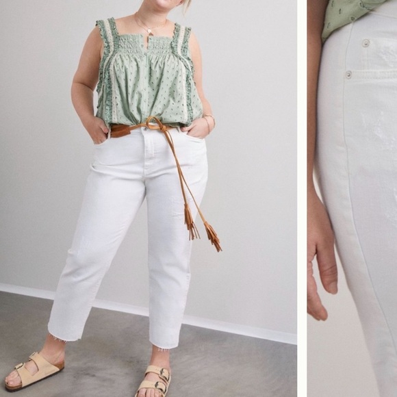 ANTHROPOLOGIE NWT Pilcro The Borrowed Boyfriend Jeans Size 28. - Picture 6 of 13